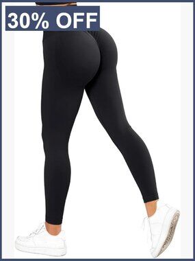 High Waisted Seamless Leggings Booty Lifting Workout Yoga Pants